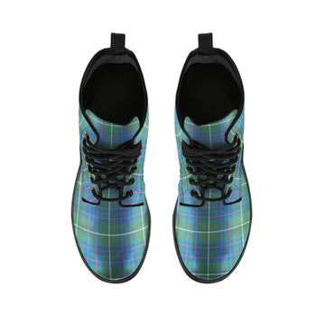 MacIntyre Hunting Ancient Tartan Leather Boots