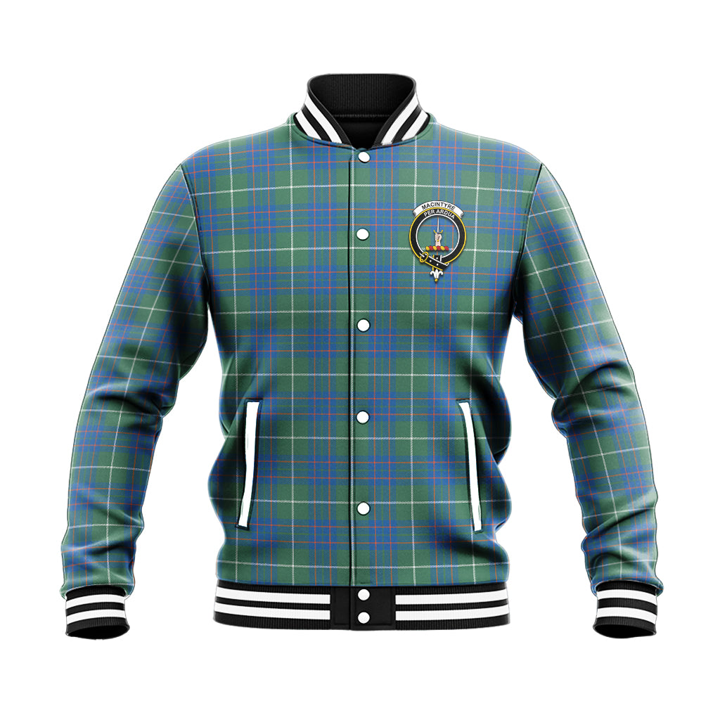 MacIntyre Hunting Ancient Tartan Baseball Jacket with Family Crest - Tartan Vibes Clothing