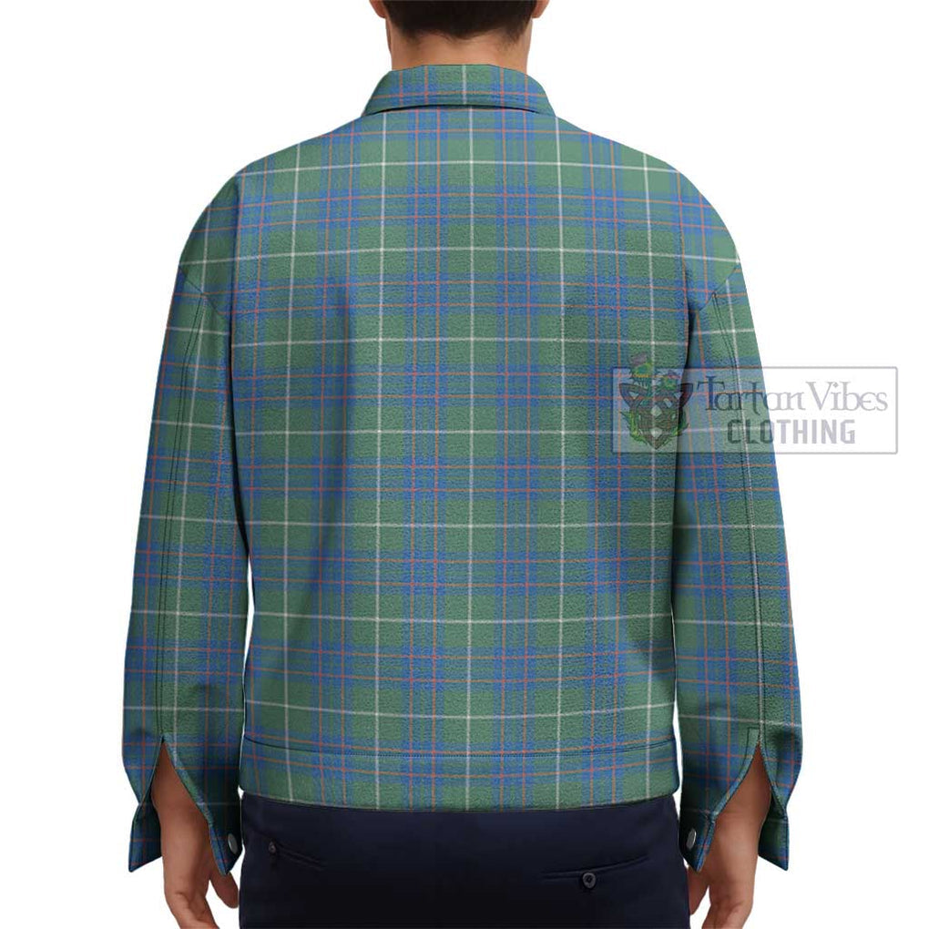 MacIntyre Hunting Ancient Tartan Unisex Lapel Cotton Jacket - Tartan Vibes Clothing