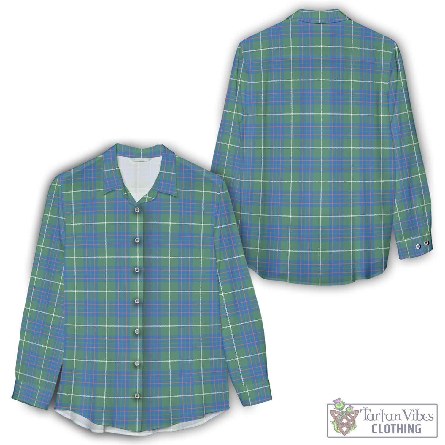 MacIntyre Hunting Ancient Tartan Womens Casual Shirt