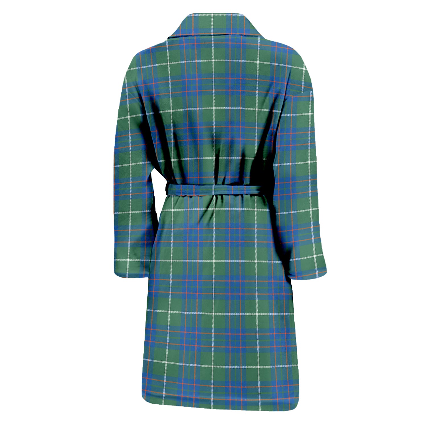 MacIntyre Hunting Ancient Tartan Bathrobe with Family Crest - Tartan Vibes Clothing