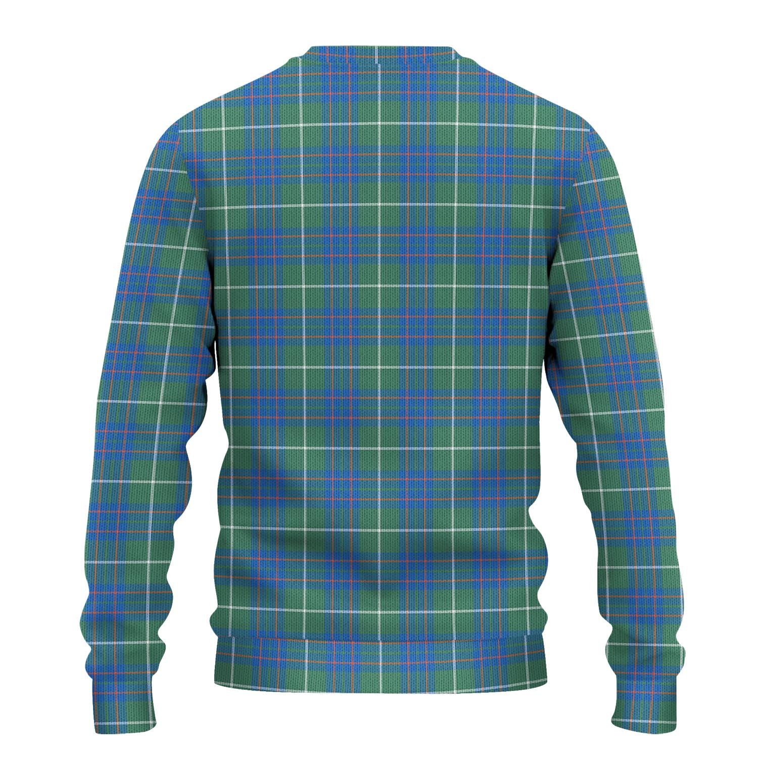 MacIntyre Hunting Ancient Tartan Knitted Sweater with Family Crest - Tartanvibesclothing