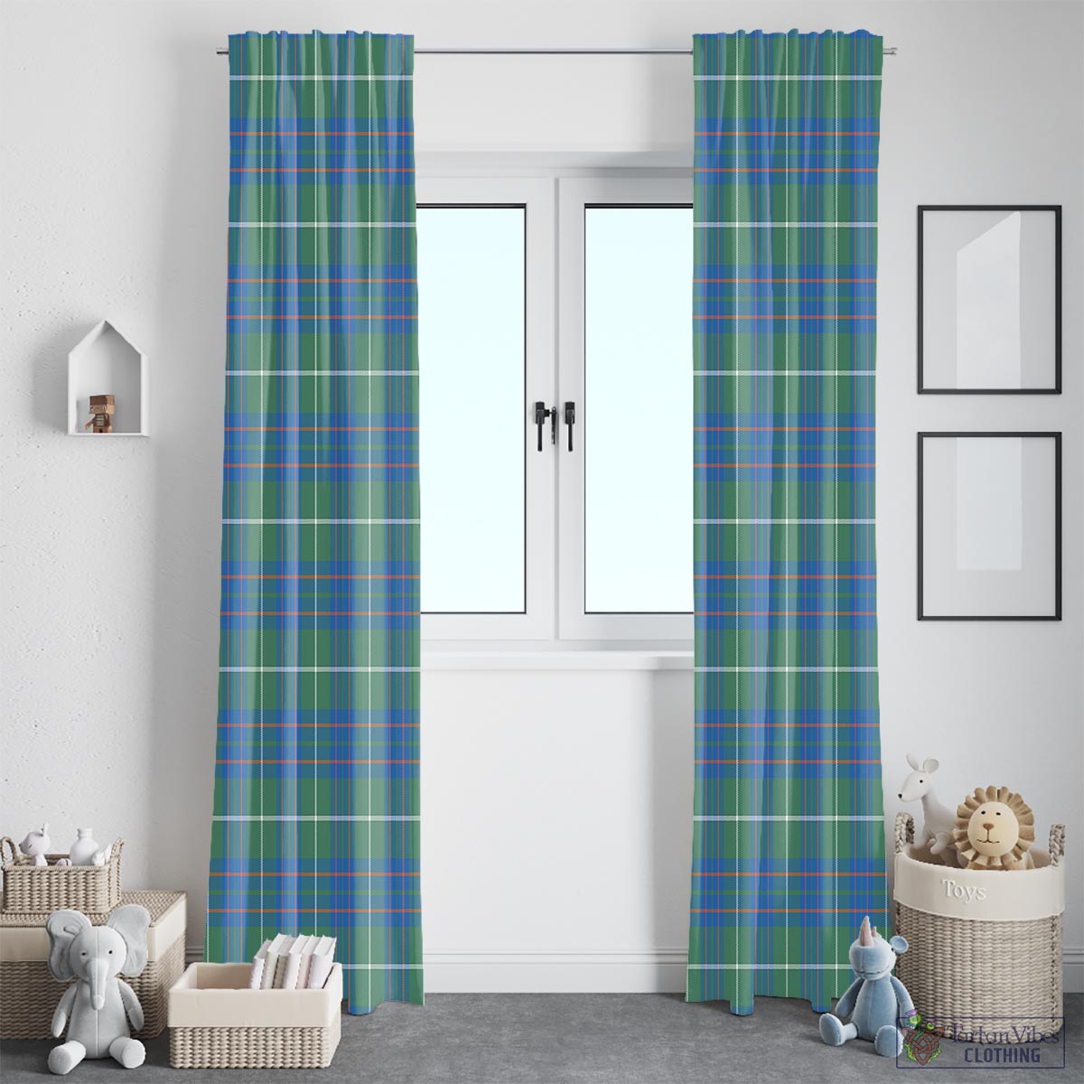 MacIntyre Hunting Ancient Tartan Window Curtain