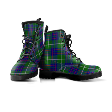 MacIntyre Hunting Modern Tartan Leather Boots