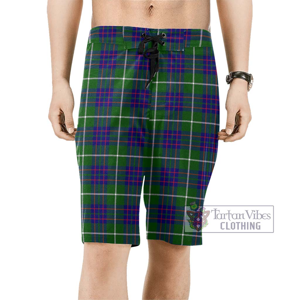 MacIntyre Hunting Modern Tartan Men's Board Shorts Men - Tartan Vibes Clothing