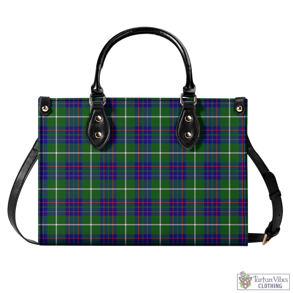 Tartan Vibes Clothing MacIntyre Hunting Modern Tartan Luxury Leather Handbags