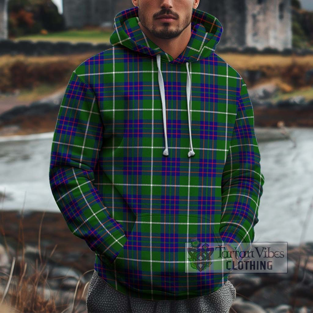 MacIntyre Hunting Modern Tartan Cotton Hoodie Pullover Hoodie XS - Tartan Vibes Clothing