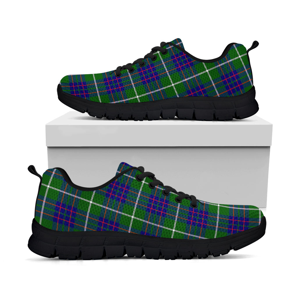 MacIntyre Hunting Modern Tartan Sneakers Kid's Sneakers - Tartan Vibes Clothing