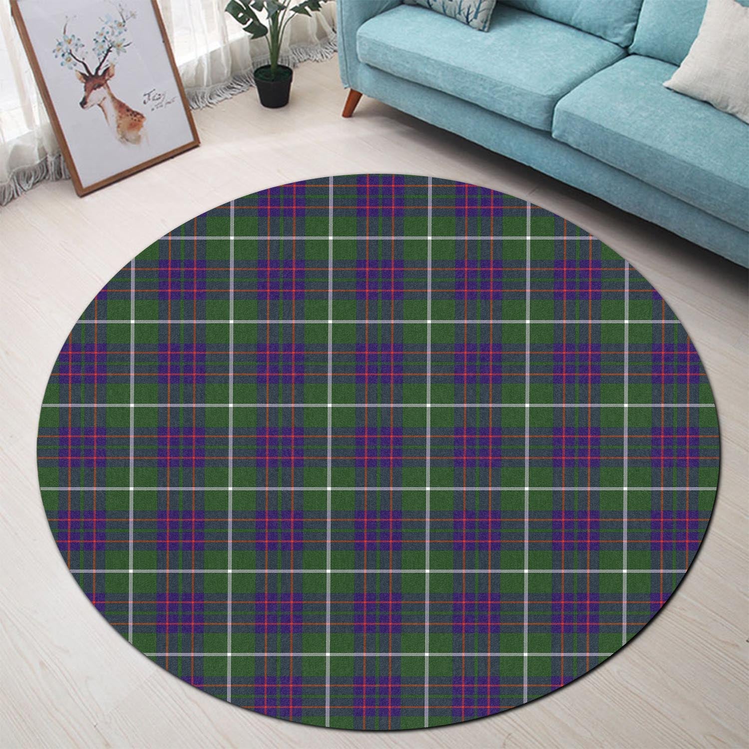 macintyre-hunting-modern-tartan-round-rug