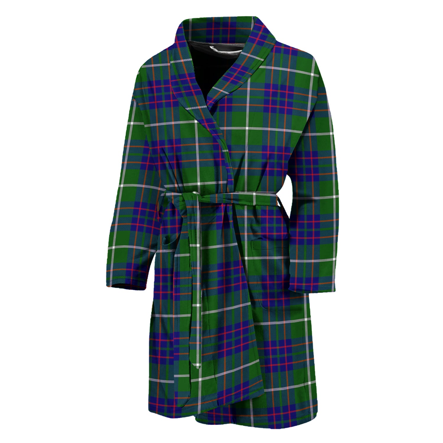 MacIntyre Hunting Modern Tartan Bathrobe - Tartan Vibes Clothing