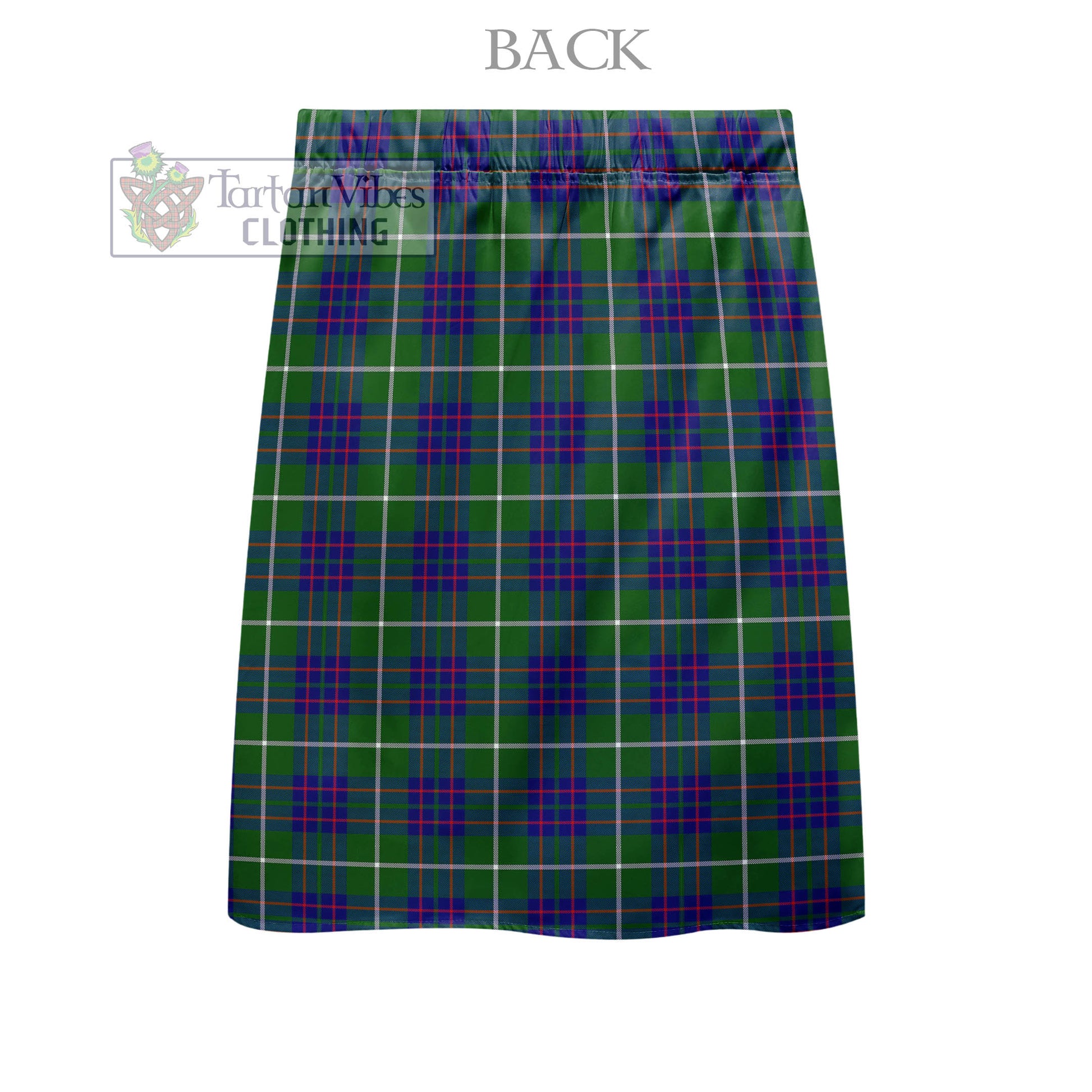 Tartan Vibes Clothing MacIntyre Hunting Modern Tartan Men's Pleated Skirt - Fashion Casual Retro Scottish Style