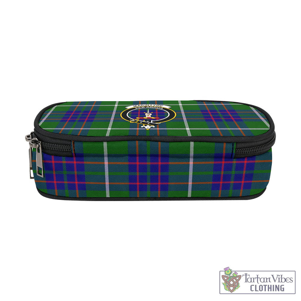 Tartan Vibes Clothing MacIntyre Hunting Modern Tartan Pen and Pencil Case with Family Crest