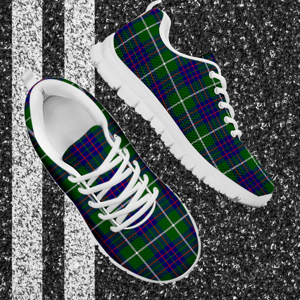 MacIntyre Hunting Modern Tartan Sneakers - Tartan Vibes Clothing