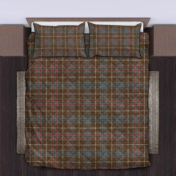 MacIntyre Hunting Weathered Tartan Quilt Bed Set