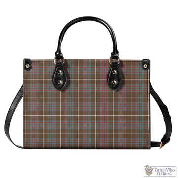 MacIntyre Hunting Weathered Tartan Luxury Leather Handbags