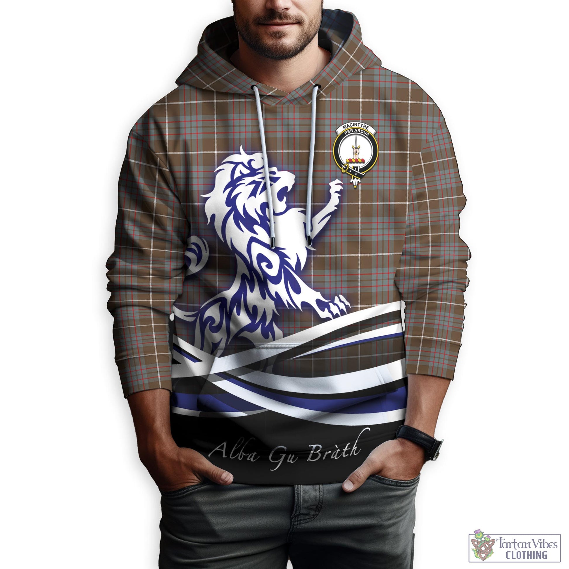 macintyre-hunting-weathered-tartan-hoodie-with-alba-gu-brath-regal-lion-emblem