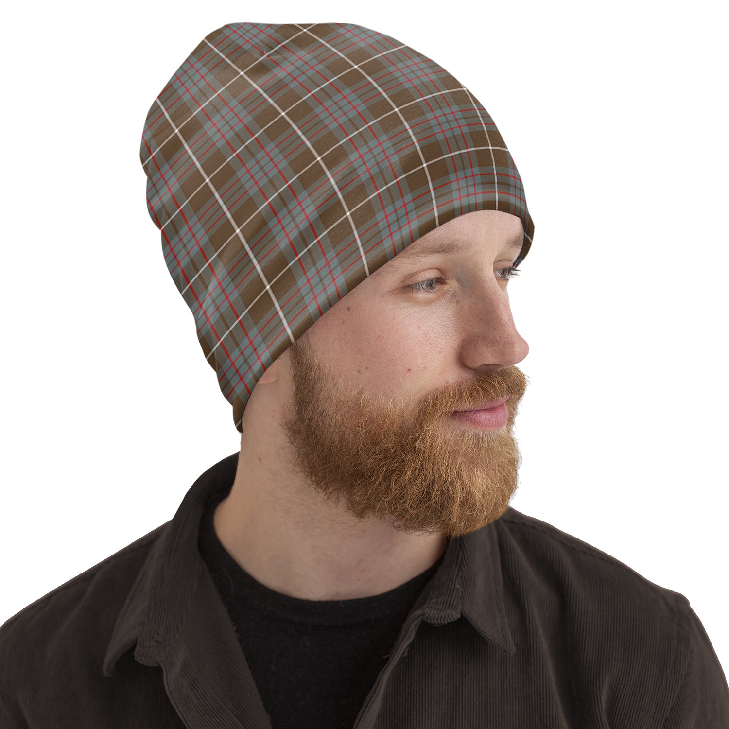 MacIntyre Hunting Weathered Tartan Beanies Hat - Tartan Vibes Clothing