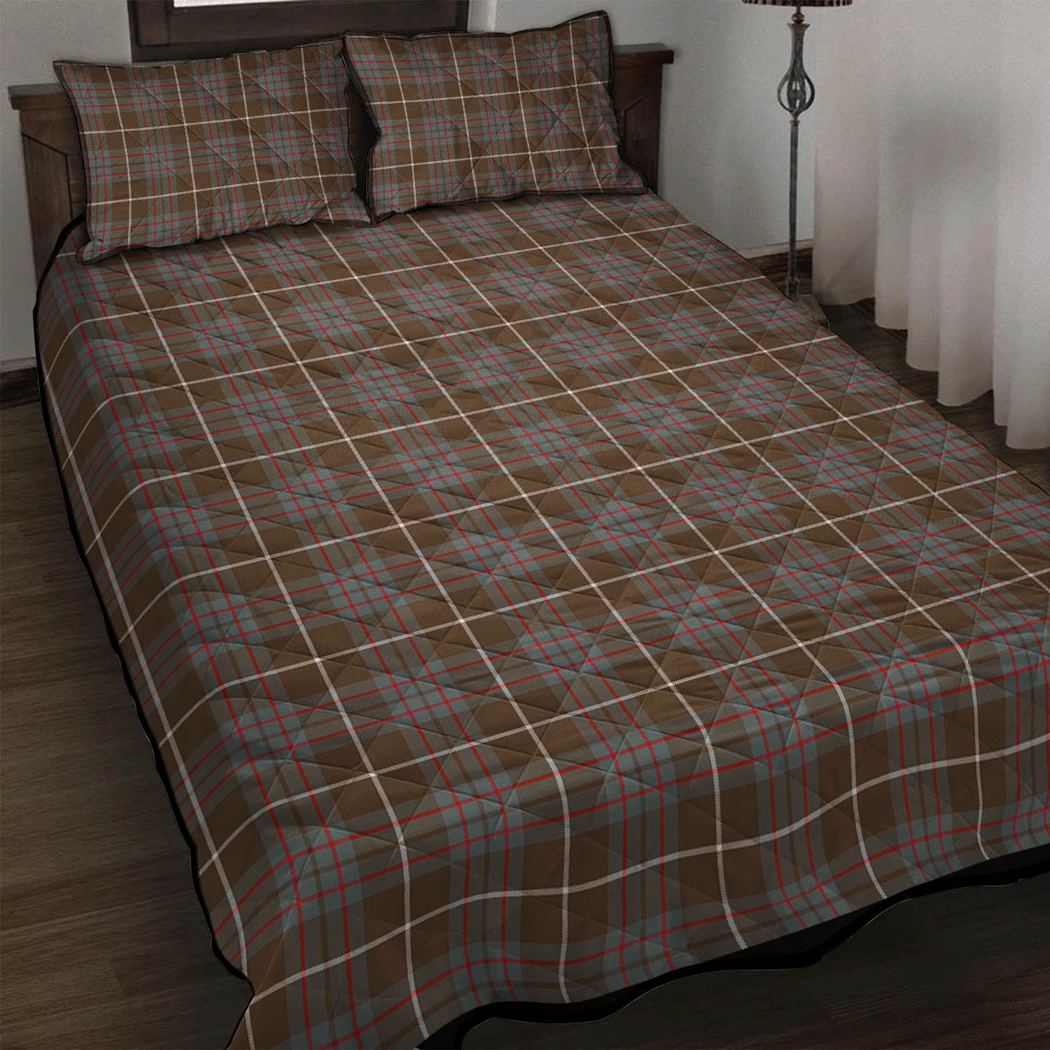 MacIntyre Hunting Weathered Tartan Quilt Bed Set - Tartan Vibes Clothing