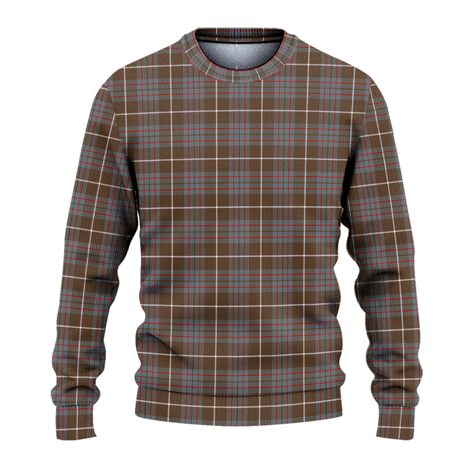 MacIntyre Hunting Weathered Tartan Knitted Sweater - Tartanvibesclothing