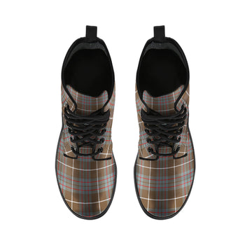 MacIntyre Hunting Weathered Tartan Leather Boots