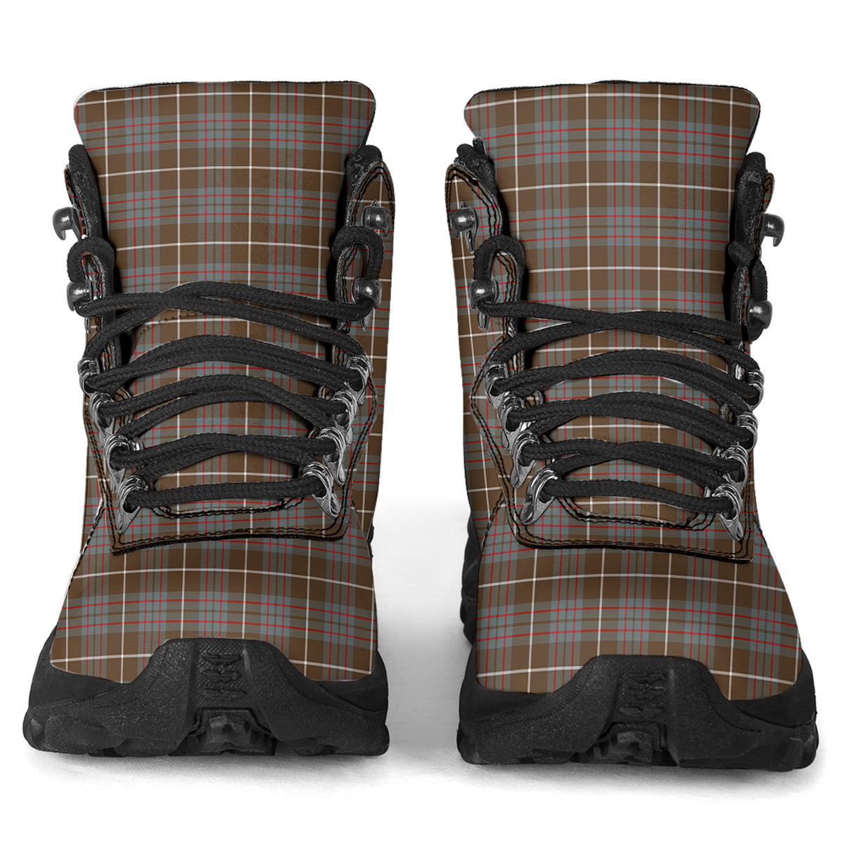 MacIntyre Hunting Weathered Tartan Alpine Boots - Tartanvibesclothing