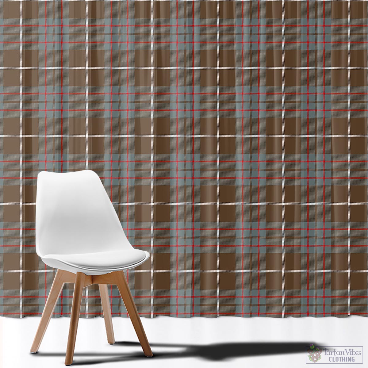 MacIntyre Hunting Weathered Tartan Window Curtain