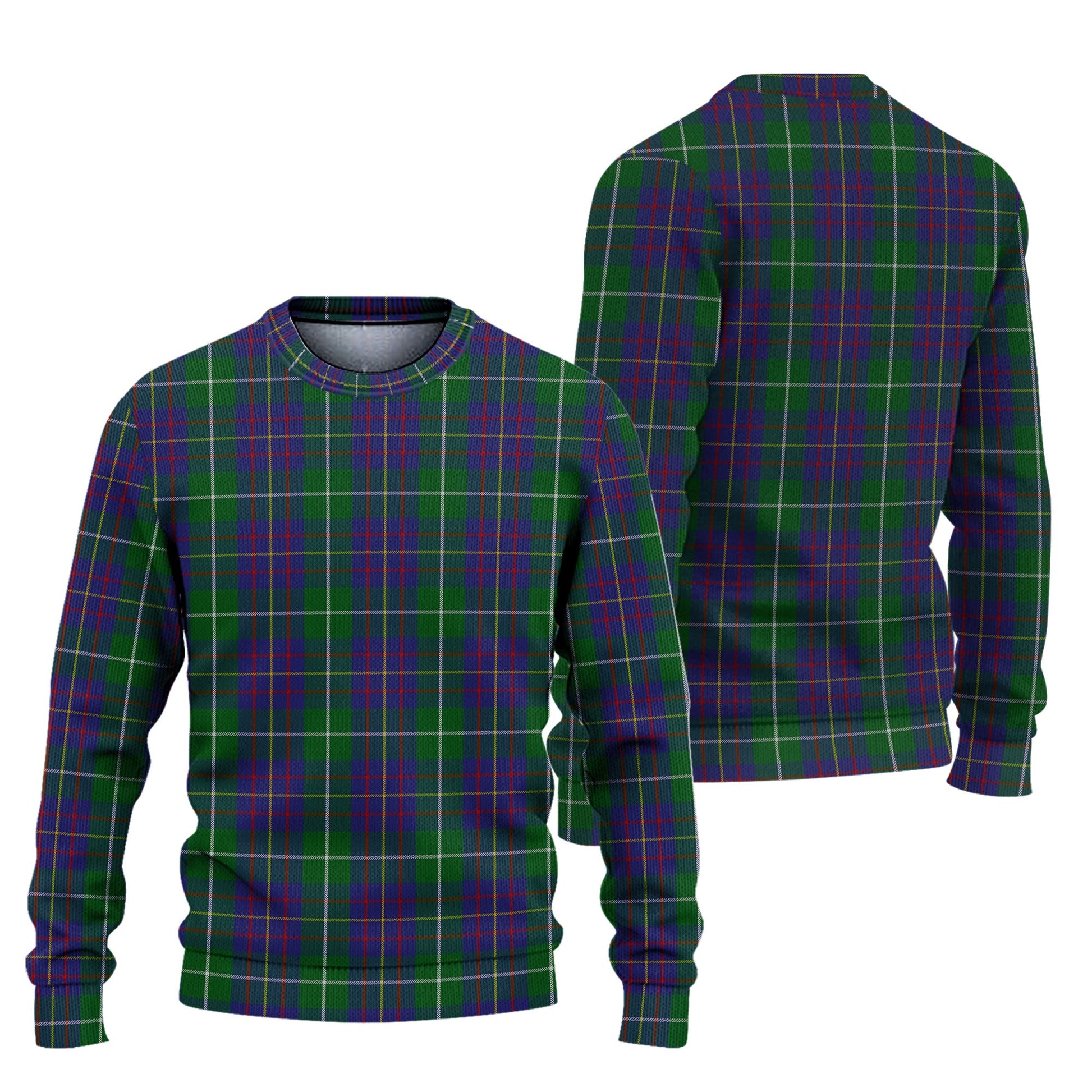 MacIntyre Inglis Tartan Knitted Sweater Unisex - Tartanvibesclothing