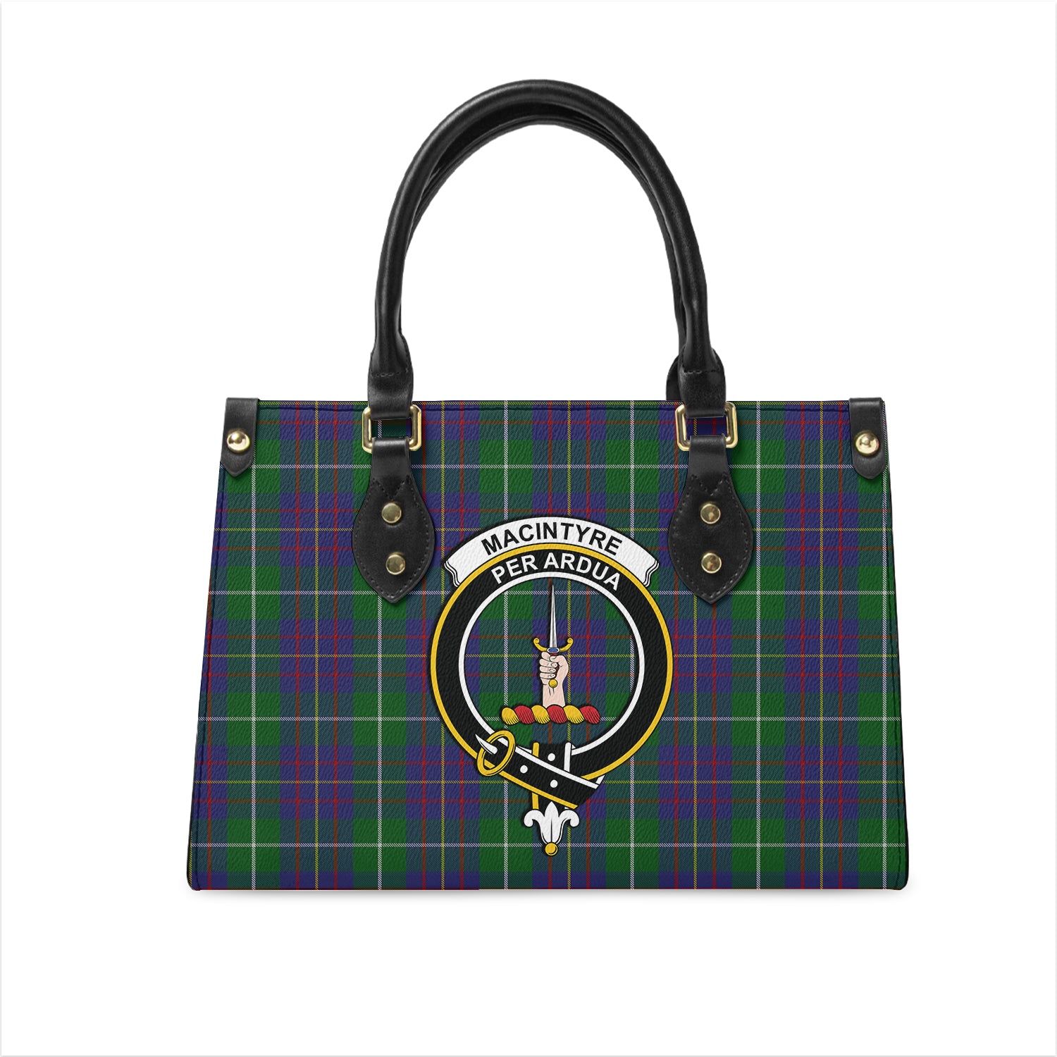 macintyre-inglis-tartan-leather-bag-with-family-crest