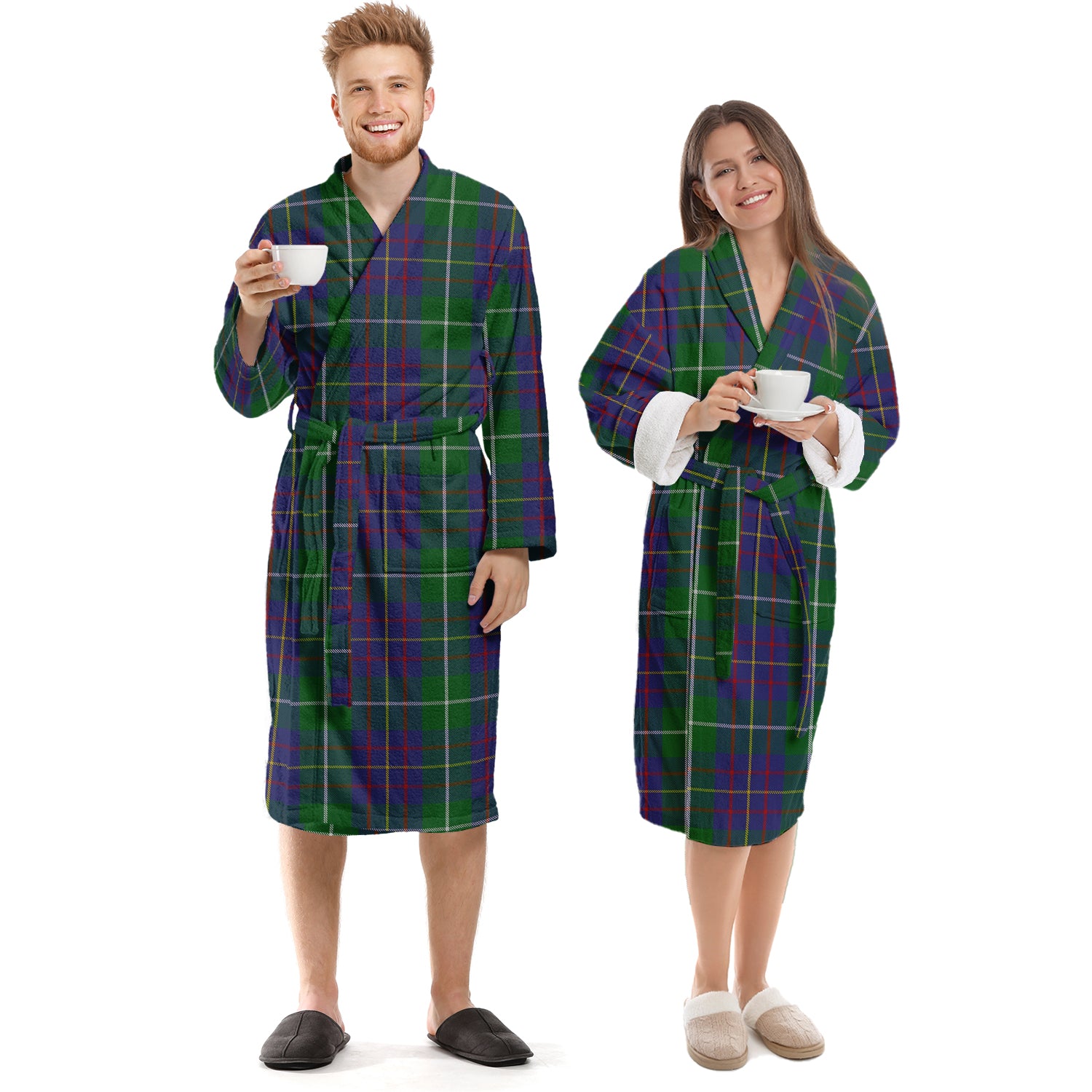 MacIntyre Inglis Tartan Bathrobe Unisex S - Tartan Vibes Clothing