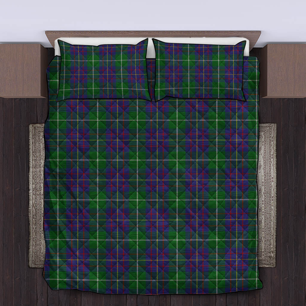 MacIntyre Inglis Tartan Quilt Bed Set King - Tartan Vibes Clothing