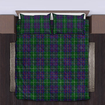 MacIntyre Inglis Tartan Quilt Bed Set