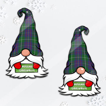 MacIntyre Inglis Gnome Christmas Ornament with His Tartan Christmas Hat