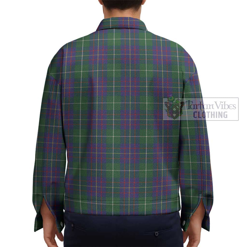 MacIntyre Inglis Tartan Unisex Lapel Cotton Jacket - Tartan Vibes Clothing