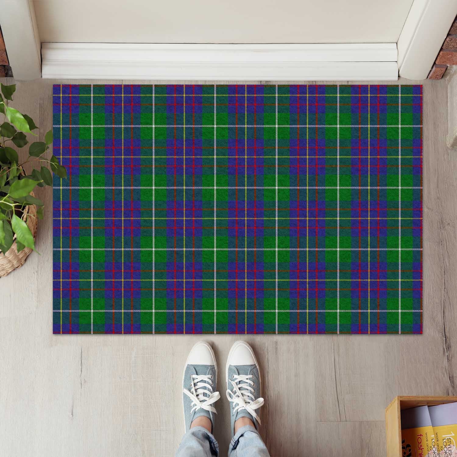 MacIntyre Inglis Tartan Door Mat - Tartanvibesclothing