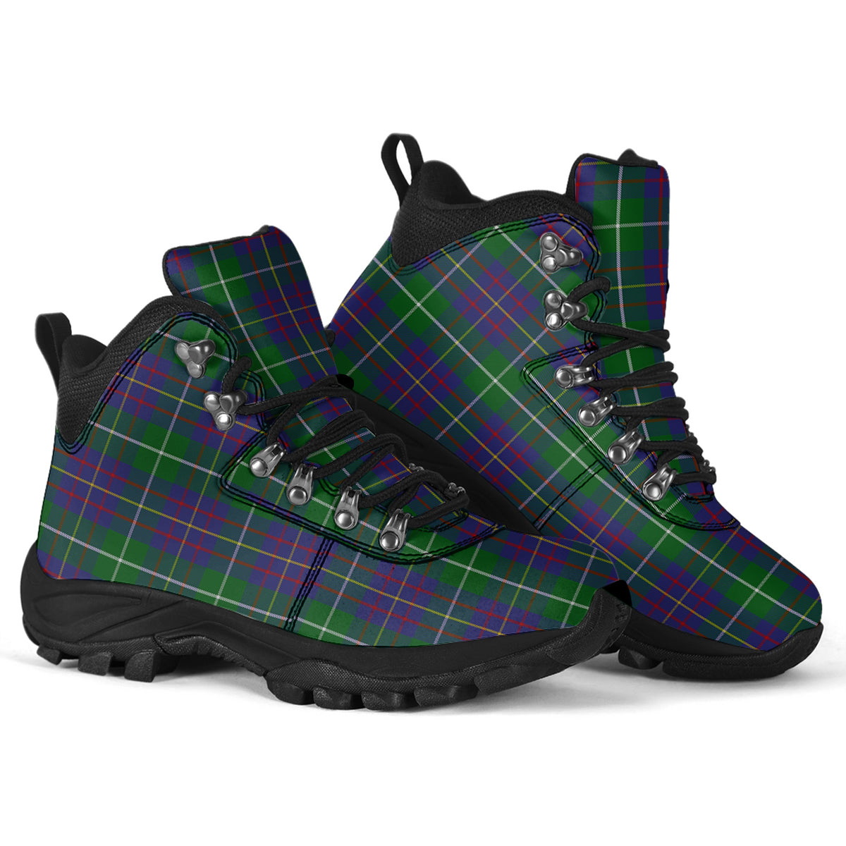 MacIntyre Inglis Tartan Alpine Boots - Tartanvibesclothing