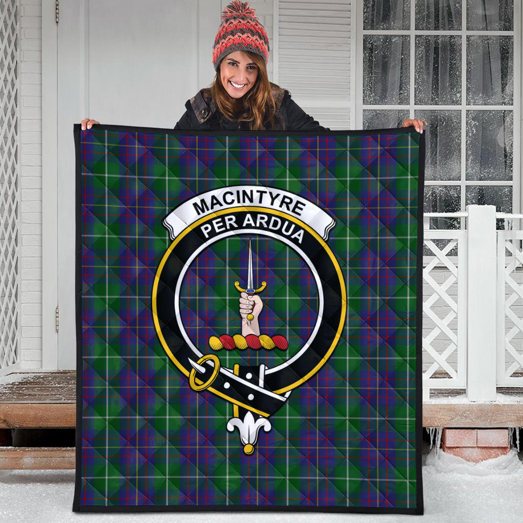 macintyre-inglis-tartan-quilt-with-family-crest