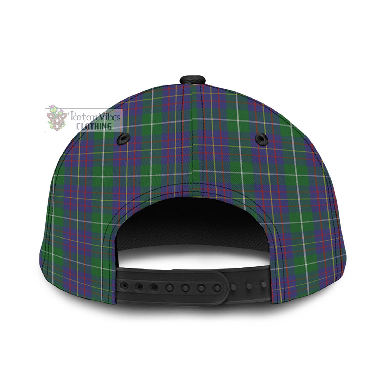 Tartan Vibes Clothing MacIntyre Inglis Tartan Classic Cap with Family Crest In Me Style