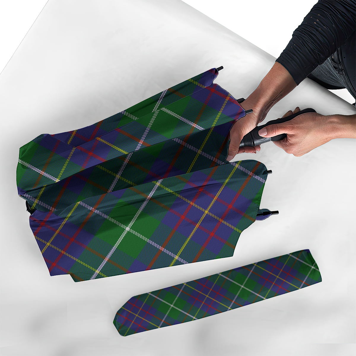 MacIntyre Inglis Tartan Umbrella - Tartanvibesclothing