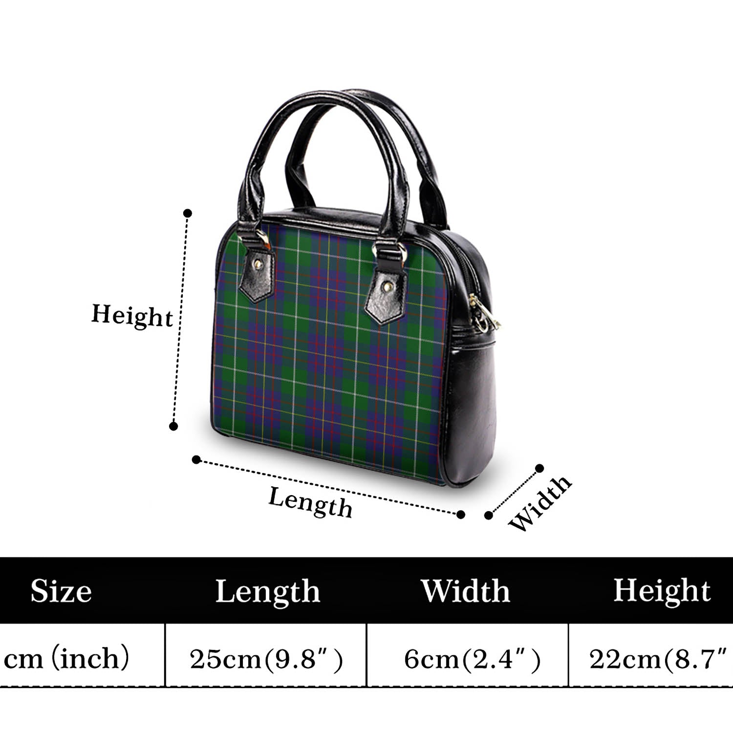 MacIntyre Inglis Tartan Shoulder Handbags - Tartanvibesclothing