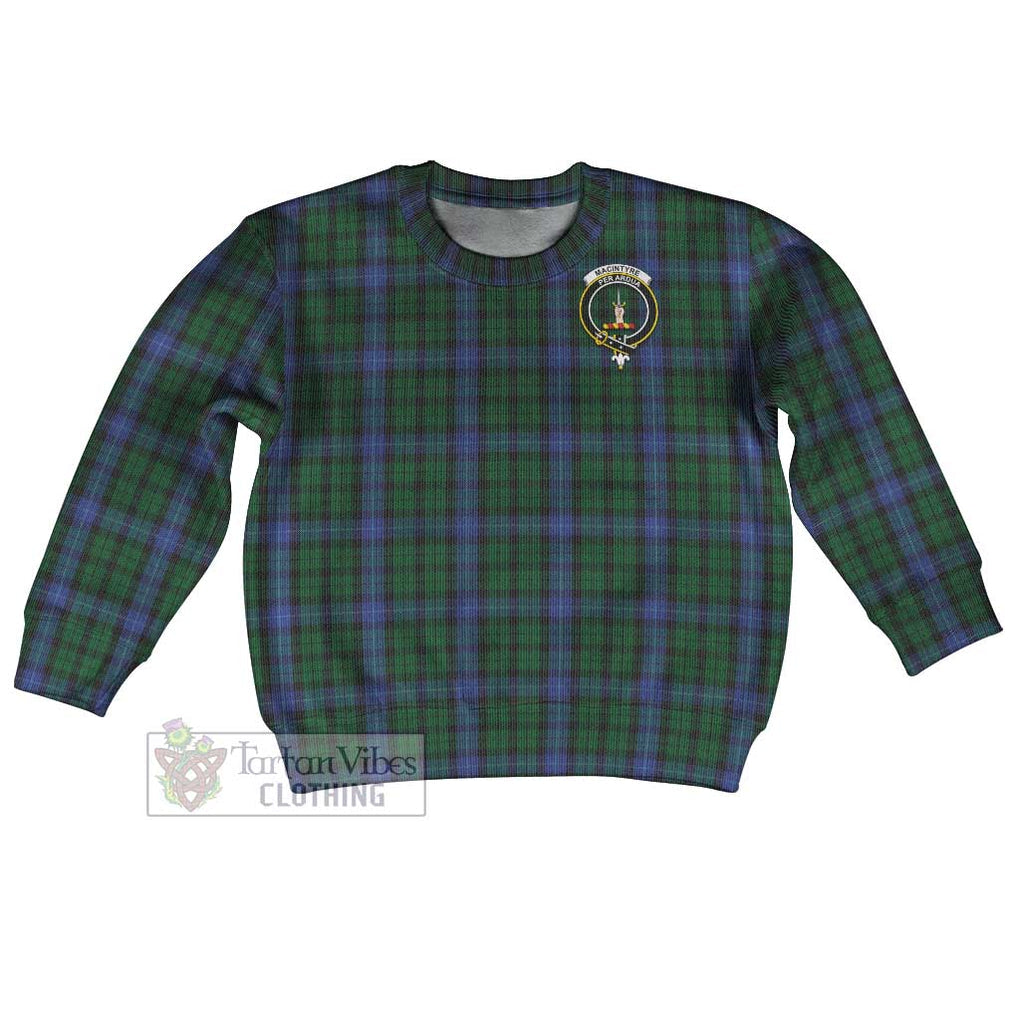MacIntyre (McIntyre) Tartan Kid Ugly Sweater with Family Crest Kid - Tartan Vibes Clothing