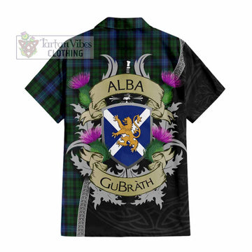 MacIntyre (McIntyre) Tartan Family Crest Hawaiian Shirt Lion Rampant Royal Thistle Shield Celtic Inspired - Tartan Vibes Clothing