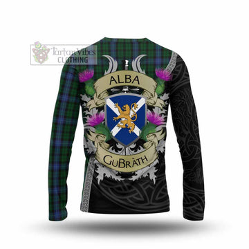 MacIntyre (McIntyre) Tartan Family Crest Long Sleeve T-Shirt Lion Rampant Royal Thistle Shield Celtic Inspired - Tartan Vibes Clothing