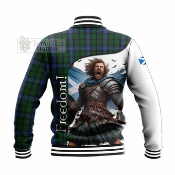 MacIntyre (McIntyre) Crest Tartan Baseball Jacket Inspired by the Freedom of Scottish Warrior