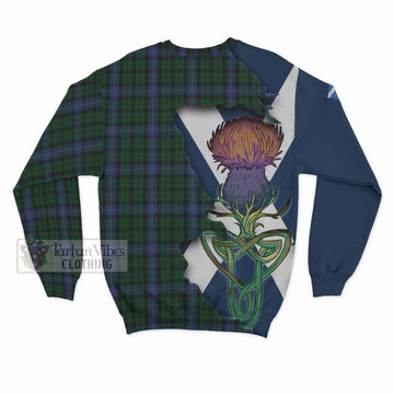 MacIntyre (McIntyre) Tartan Family Crest Sweatshirt Scottish Thistle Celtic Inspired