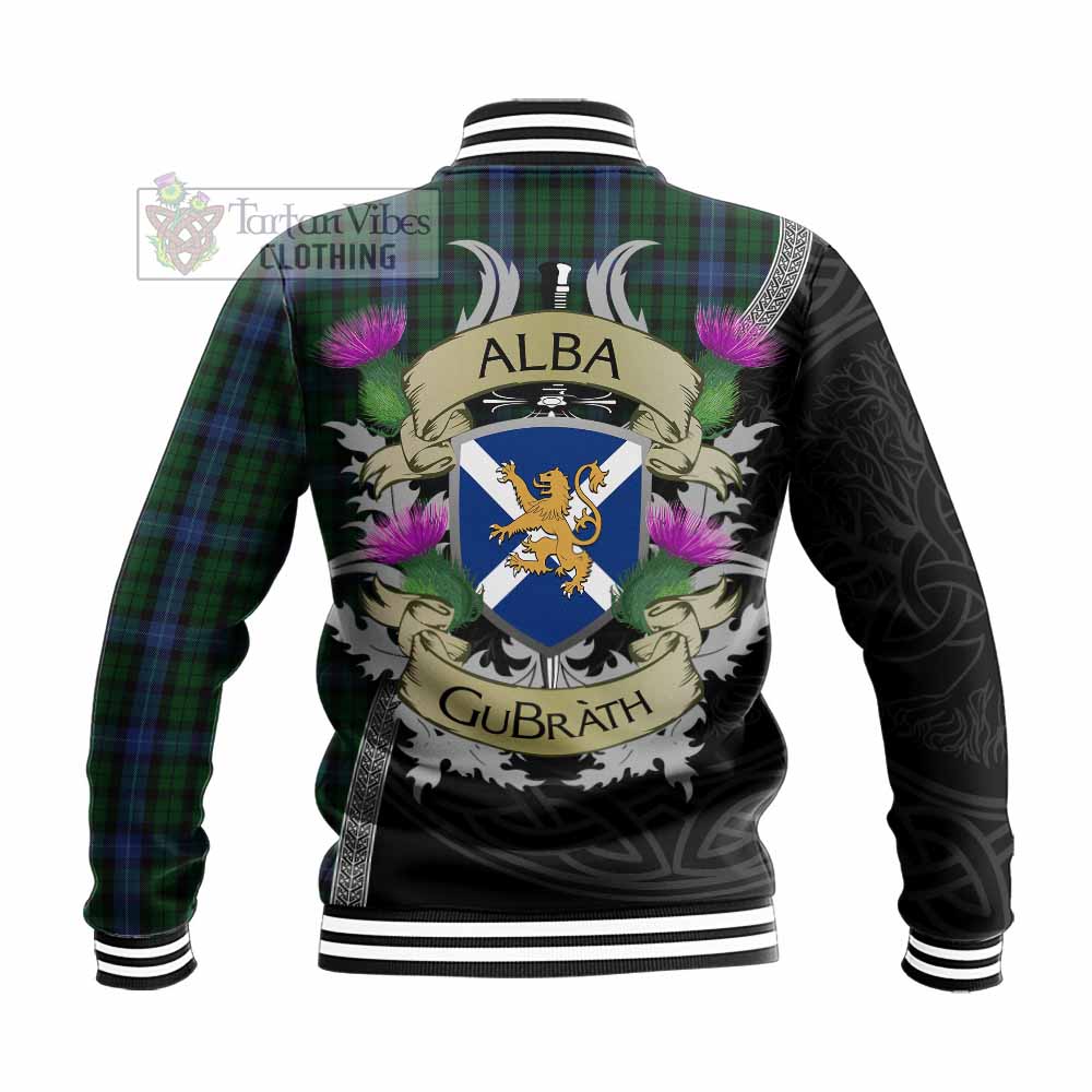 MacIntyre (McIntyre) Tartan Family Crest Baseball Jacket Lion Rampant Royal Thistle Shield Celtic Inspired - Tartan Vibes Clothing