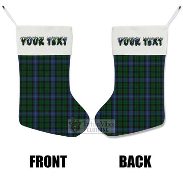 MacIntyre (McIntyre) Tartan Christmas Stocking with Personalized Text