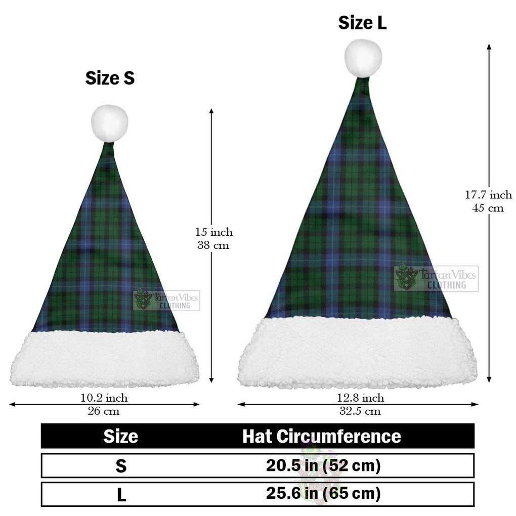 Tartan Vibes Clothing MacIntyre (McIntyre) Tartan Christmas Santa Hats