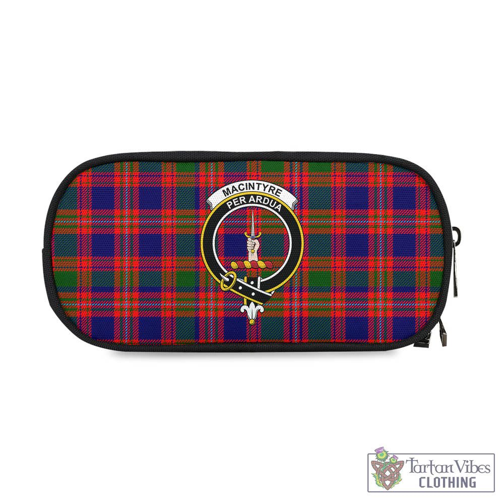 Tartan Vibes Clothing MacIntyre Modern Tartan Pen and Pencil Case with Family Crest