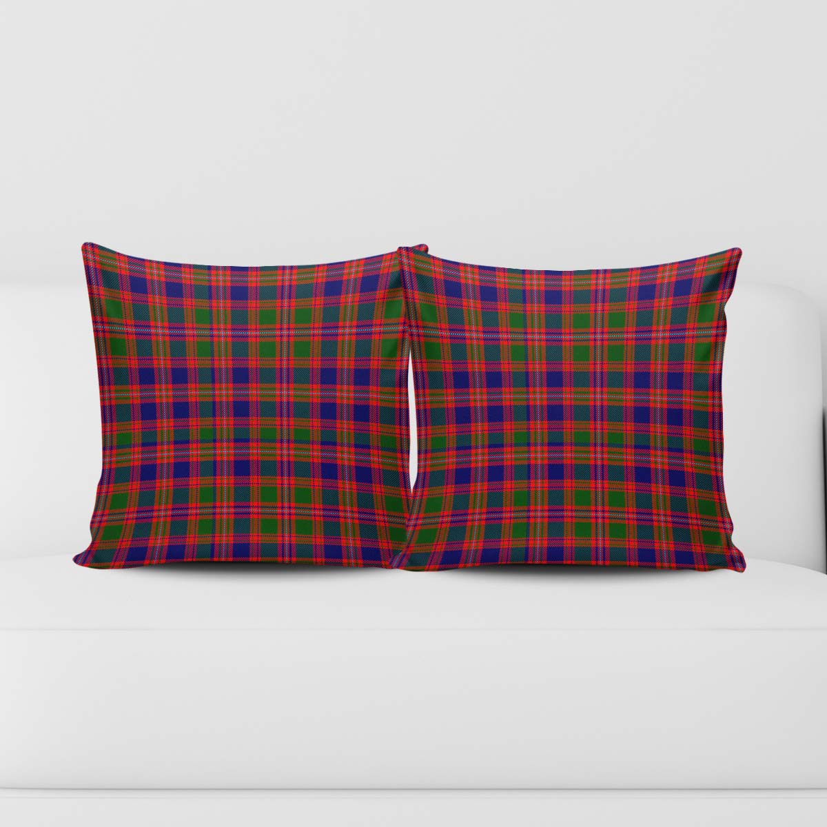 MacIntyre Modern Tartan Pillow Cover Square Pillow Cover - Tartanvibesclothing