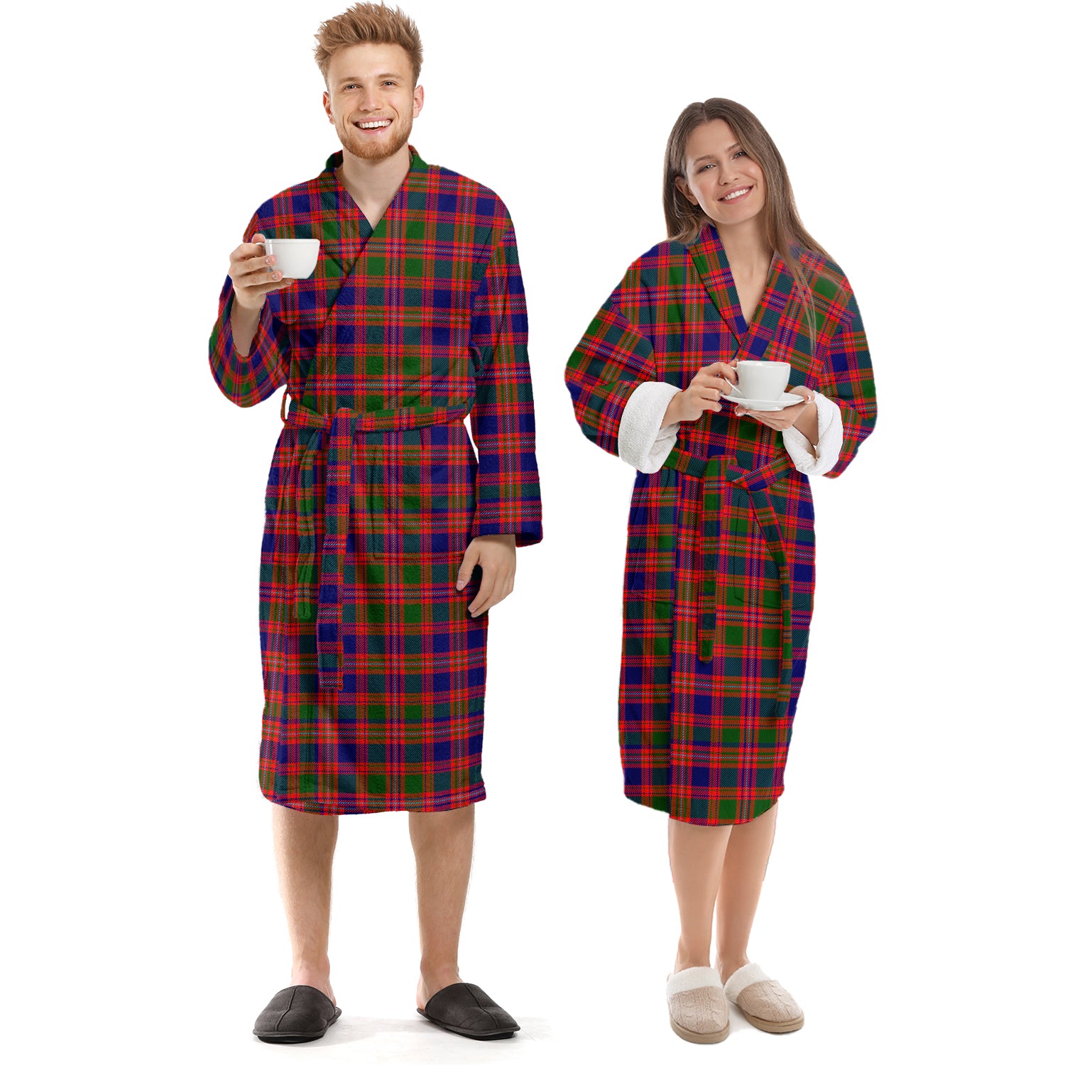 MacIntyre Modern Tartan Bathrobe Unisex S - Tartan Vibes Clothing